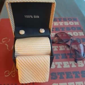 100%SILK 3PC MENS ACCESSORIES